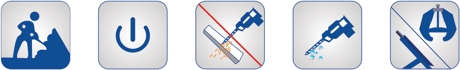 Pneumatic Rail drill(图1)